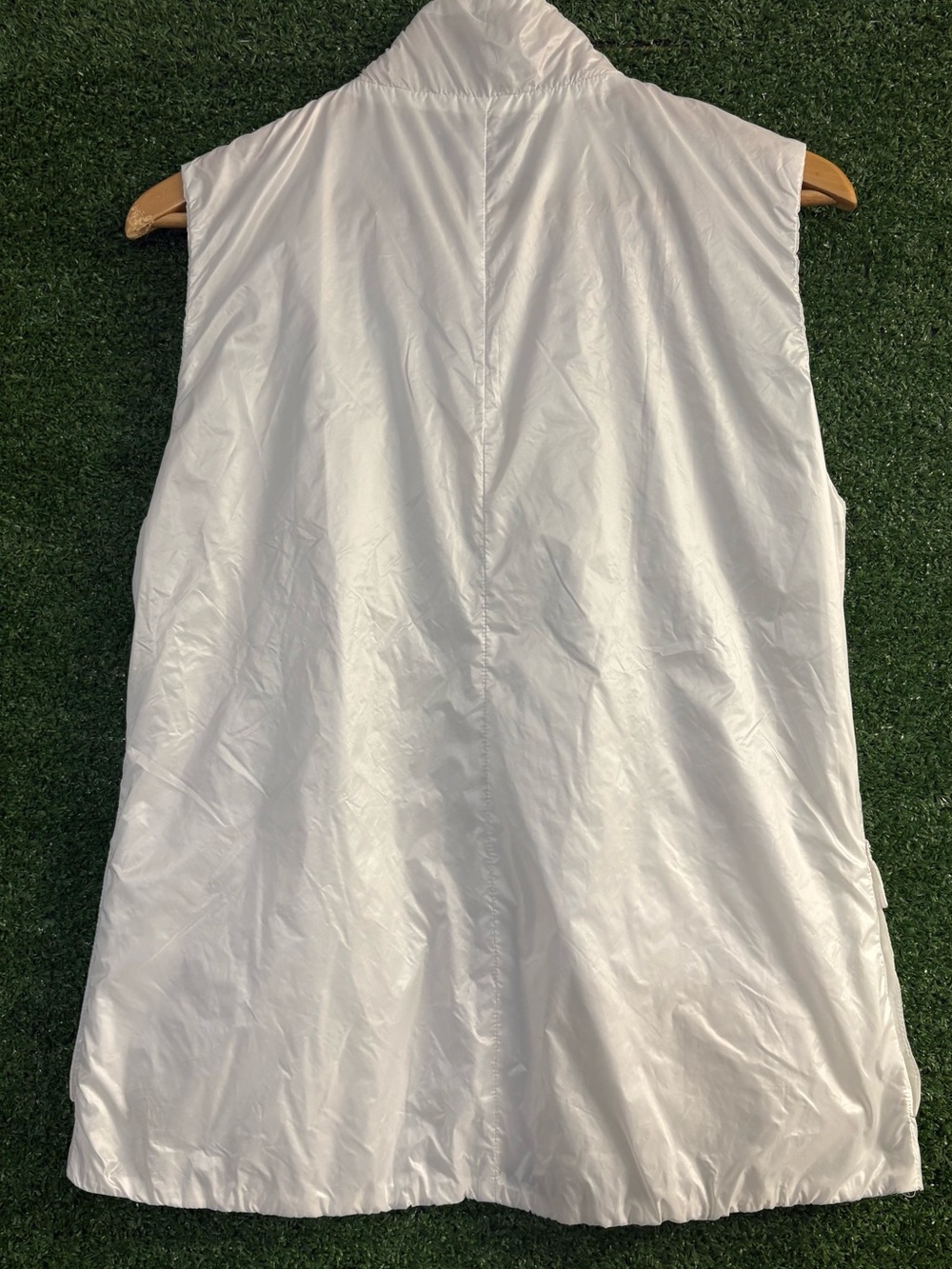 GOLFINO Double Layer Bibiana Waistcoat, Ladies size 12 NWT Optic White - Picture 3 of 11